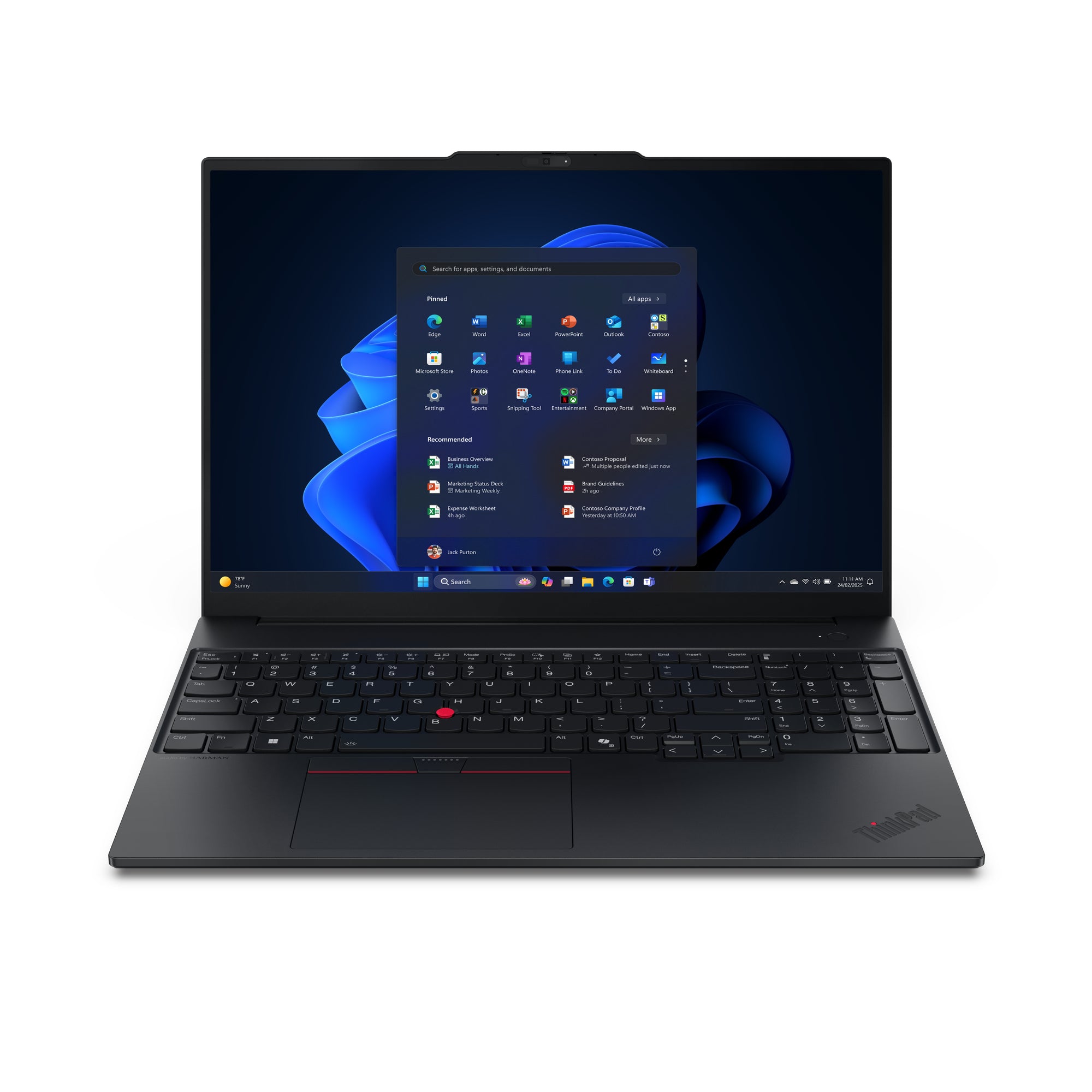 Lenovo E16 Gen 3 16in WUXGA Notebook