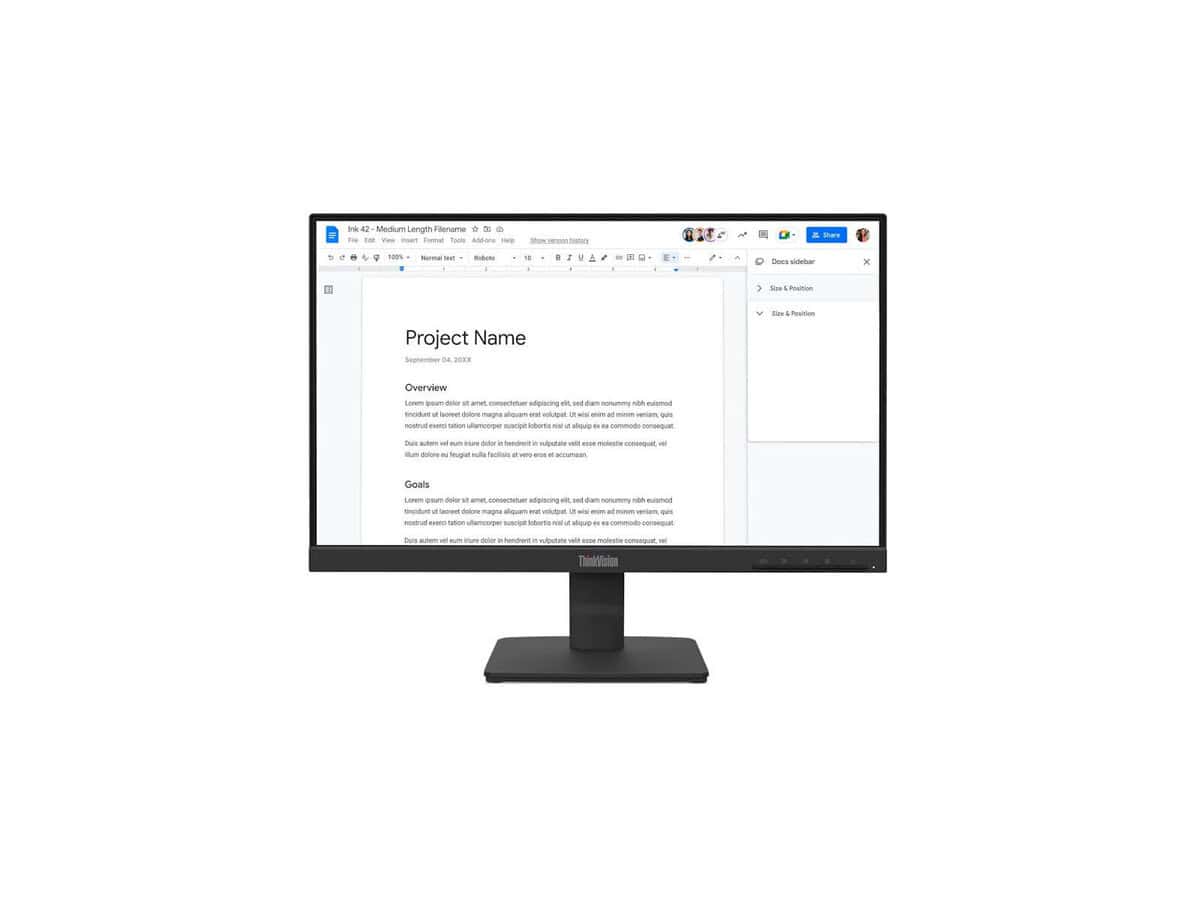 Lenovo S22-4E 21.5in Monitor South Africa