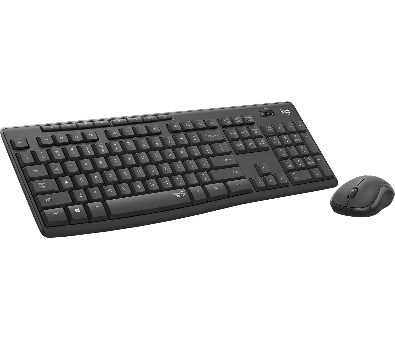 Logitech Mk295 Wireless Silent Keyboard And Mouse Combo